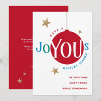 Joyous Red Corporate Client appreciation Holiday