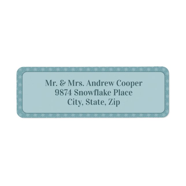 Joyous Snowflakes (Front)