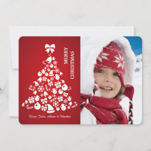 Joyous Tree Photo Holiday Card