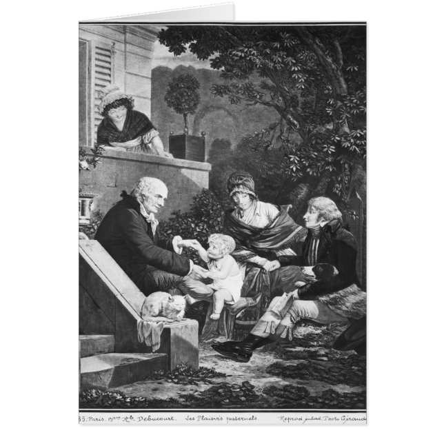 Joys of being a father, c.1797 (Front)