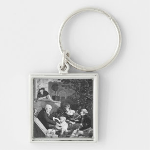 Joys of being a father, c.1797 key ring