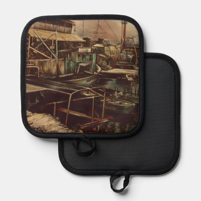 Joys of Jaffé, Israel Pot Holder (Front/Back)