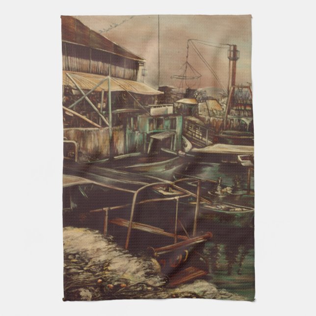 Joys of Jaffe Tea Towel (Vertical)