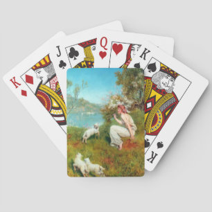Joys of Spring (by John Collier) Playing Cards