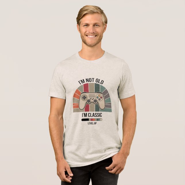 Joystick Jubilee Tri-Blend Shirt (Front Full)