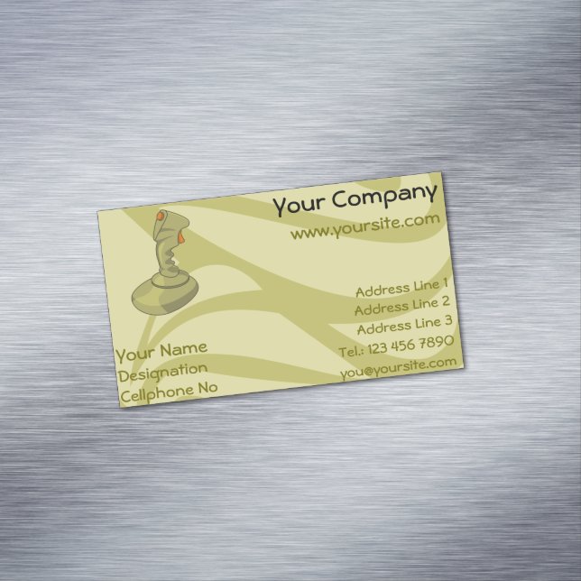 Joystick Magnetic Business Card (In Situ)