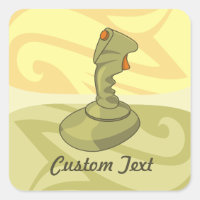 Joystick Square Sticker