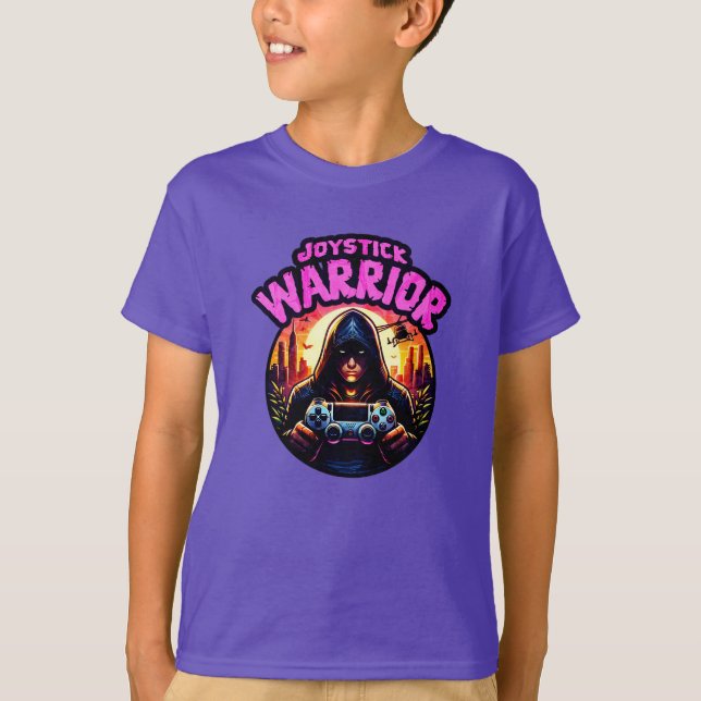 Joystick warrior T-Shirt (Front)