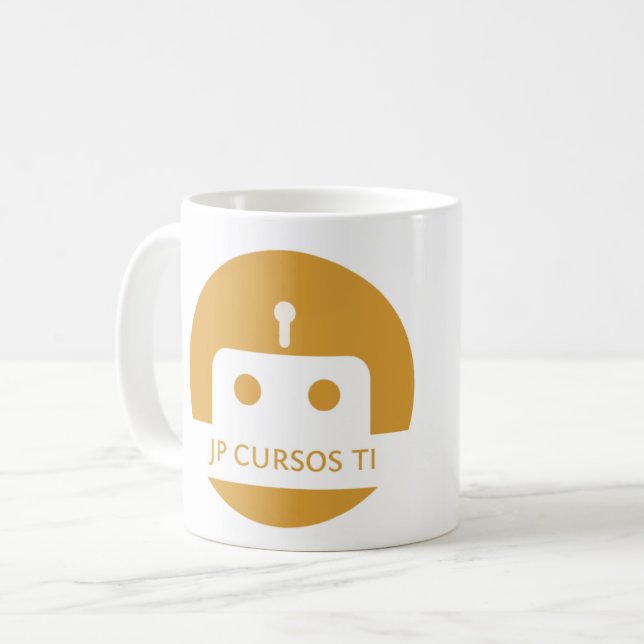 JP Cursos TI Coffee Mug (Front Left)