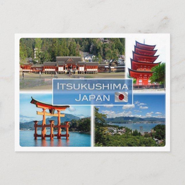 JP Japan -  Itsukushima - Postcard (Front)