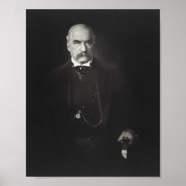 JP Morgan Portrait Poster (Front)