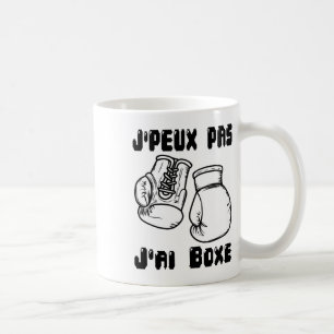 J'peux Pas J'ai Boxing - Boxing Gift Jersey Coffee Mug