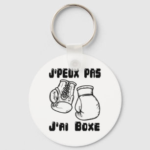 J'peux Pas J'ai Boxing - Boxing Gift Jersey  Key Ring
