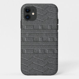 JPL Mars Curiosity Rover Tire Tread Homage Grey iPhone 11 Case