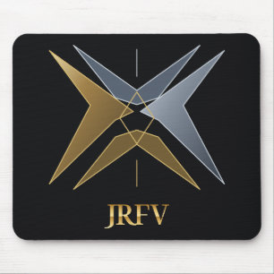 JRFV Obsidian Hourglass Mouse Pad