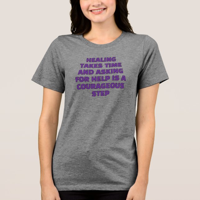 JRG Courageous Step 2S Tri-Blend Shirt (Front)