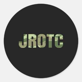 Jrotc Cadet United States Junior Rotc Classic Round Sticker