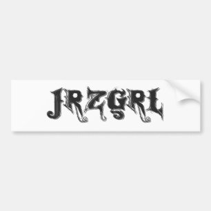 Jrzgrl Bumper Sticker