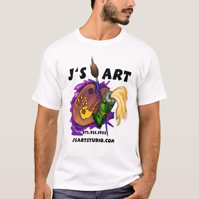 J's Art Studio -T-shirt T-Shirt (Front)