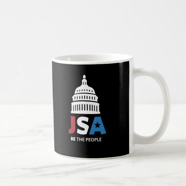 JSA BeThePeople Mug (Right)