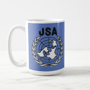 JSA - IN FRONT OF THEM ALL! COFFEE MUG