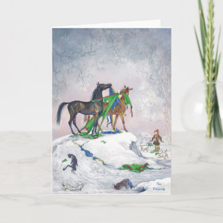 JT17 judetoo greetings card "The Presents"