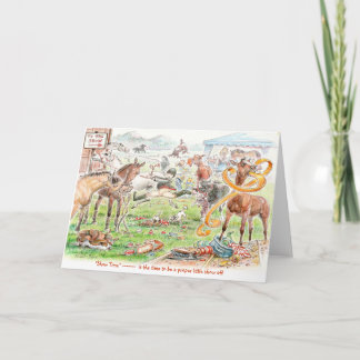 JT47 judetoo greetings card "Show Time"