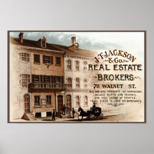 JT Jackson Real Estate Brokers - Philadelphia Poster