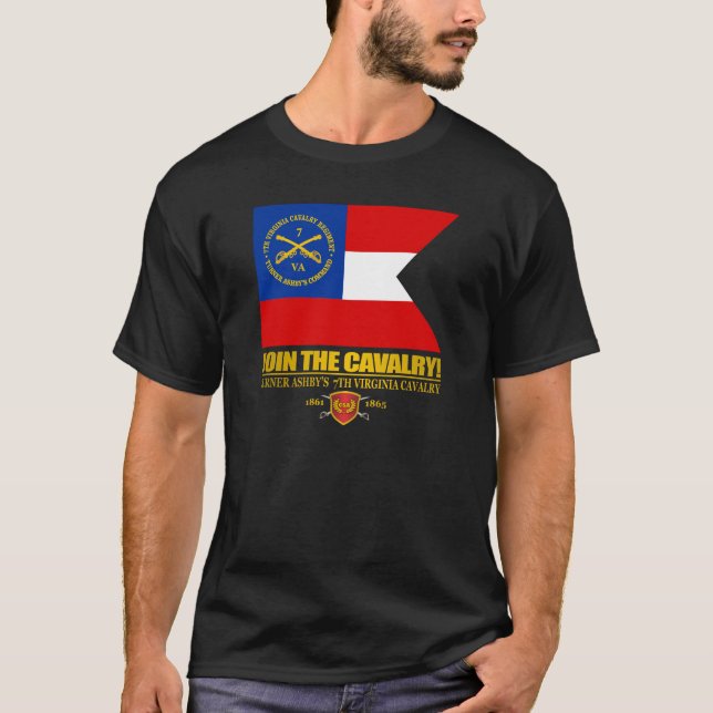 JTC (Turner Ashby's 7th Virginia Cavalry) T-Shirt (Front)