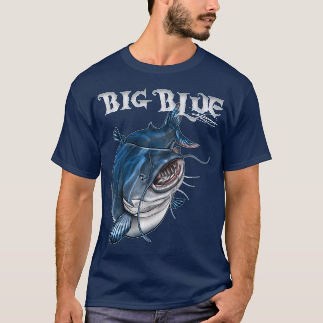 JTrexx Blue Catfish T-Shirt (Front)