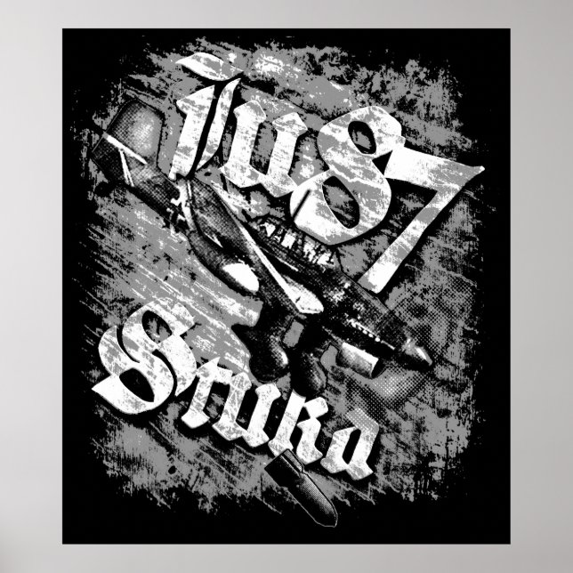 Ju 87 Stuka Poster (Front)
