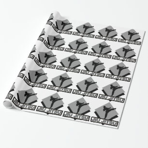 Ju Jitsu Gift Wrapping Paper Martial Arts gifts