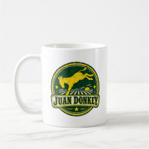 Juan Donkey Vintage Distressed Farm Coffee Mug