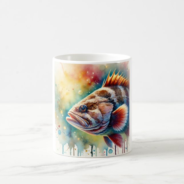 Juan Fernandez Cod 080824AREF143 - Watercolor Coffee Mug (Center)