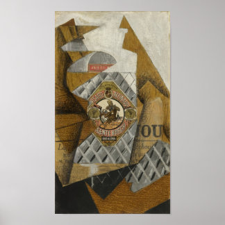 Juan Gris Bottle of Anís del Mono Poster