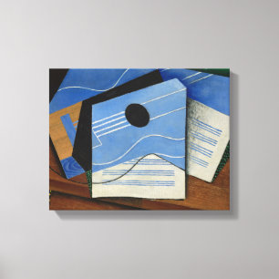 Juan Gris - Guitar on a Table Canvas Print
