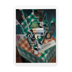 Juan Gris, Still Life, Modern Art Magnet