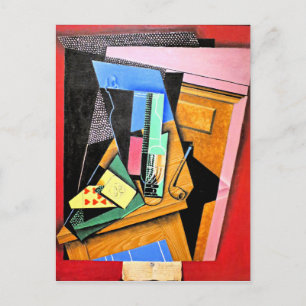 Juan Gris - Still Life with a Poem Postcard