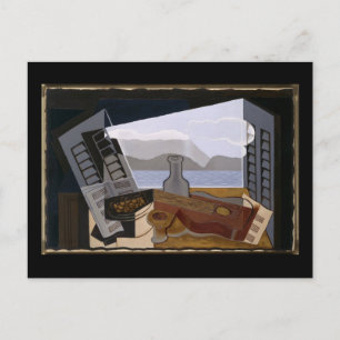Juan Gris The Open Window Postcard