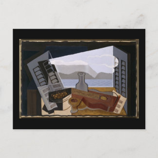 Juan Gris The Open Window Postcard