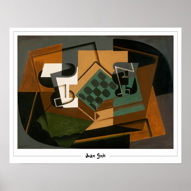 Juan Gris Zedign Art Poster #163 (Front)