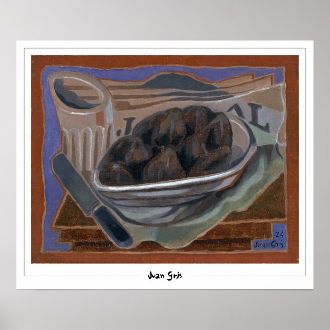 Juan Gris Zedign Art Poster #75 (Front)