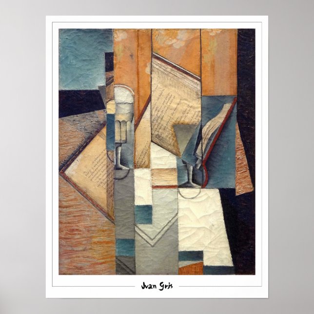 Juan Gris Zedign Art Poster #88 (Front)