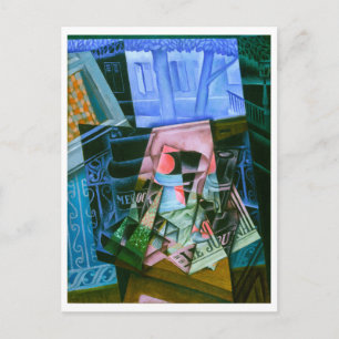 Juan Gris's Still Life at Place Ravignan Postcard