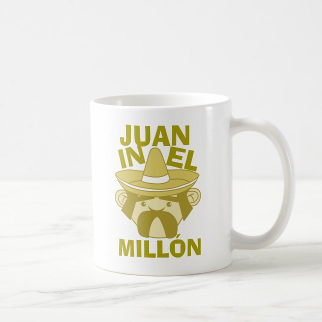 Juan in El Million Coffee Mug (Right)