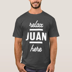Juan Personalised Name Birthday Gift T-Shirt