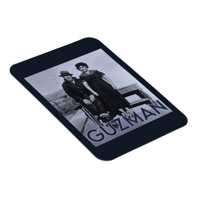 JUAN SR & JUANITA GUZMAN -  MAGNET (Right Side)