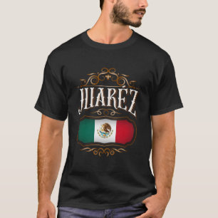 JuãRez Chihuahua Con Bandera De Mã©Xico T-Shirt