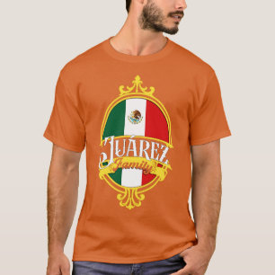 Juarez Family Mexico Flag T-Shirt