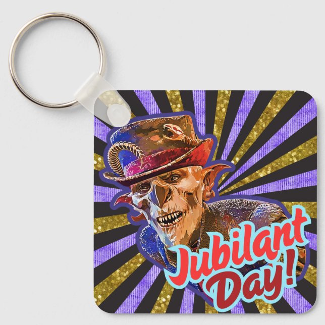 Jubilant Day Keychain (Front)
